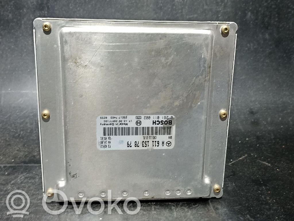 Mercedes-Benz C W203 Engine control unit/module 