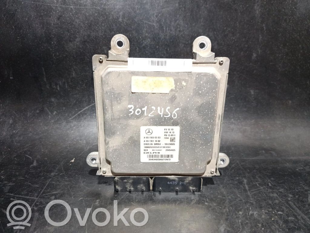 Mercedes-Benz E W212 Engine control unit/module 
