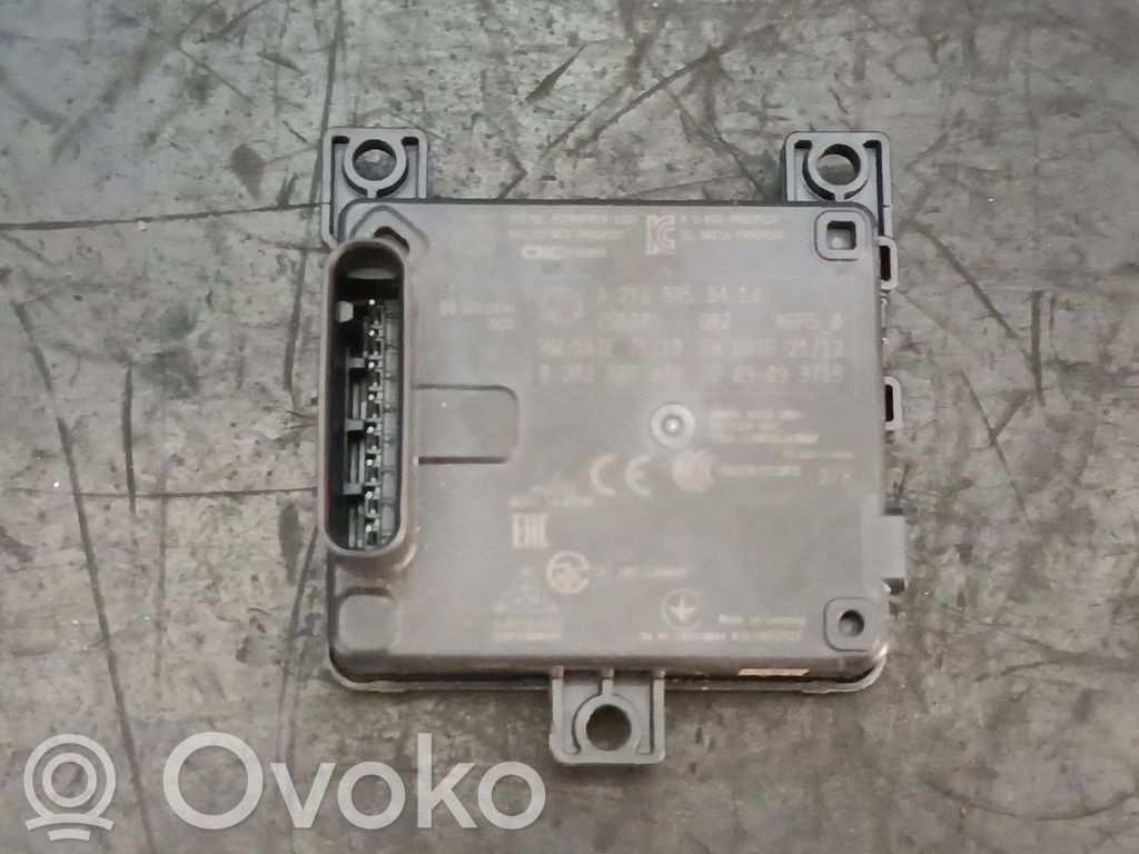 Mercedes-Benz E W213 Sensor de radar Distronic 