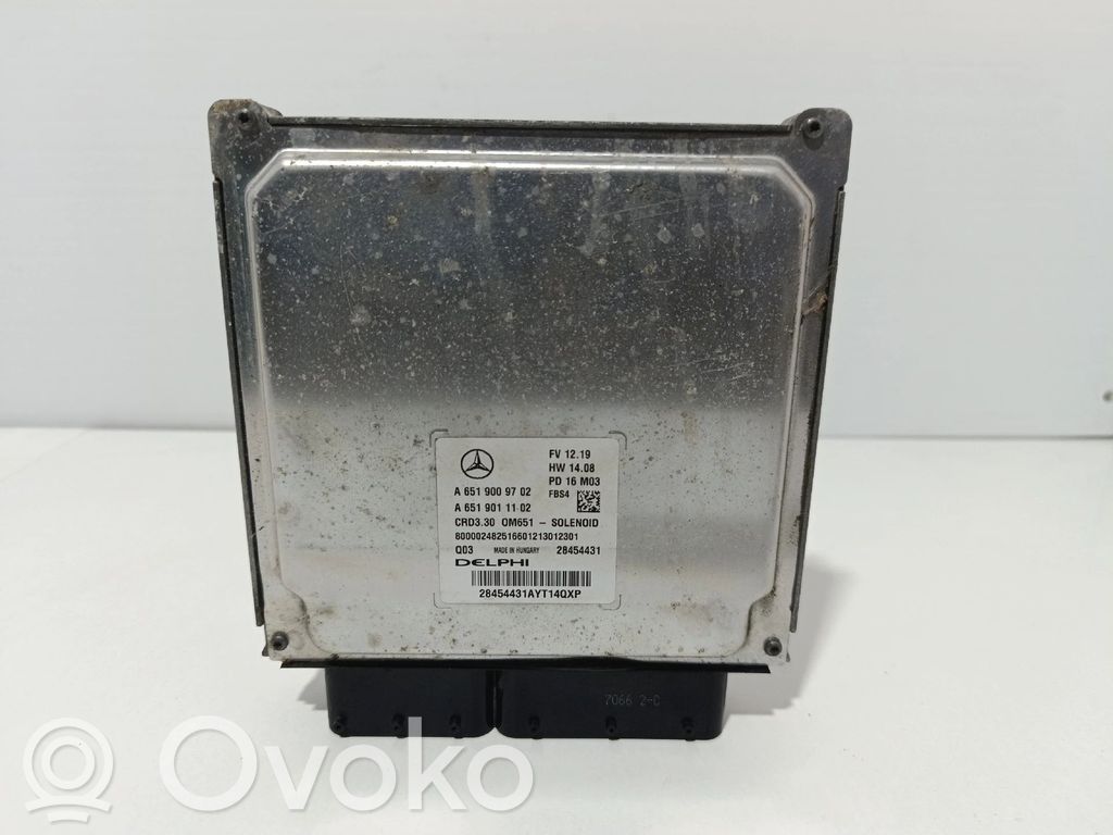 Mercedes-Benz CLA C117 X117 W117 Engine control unit/module 