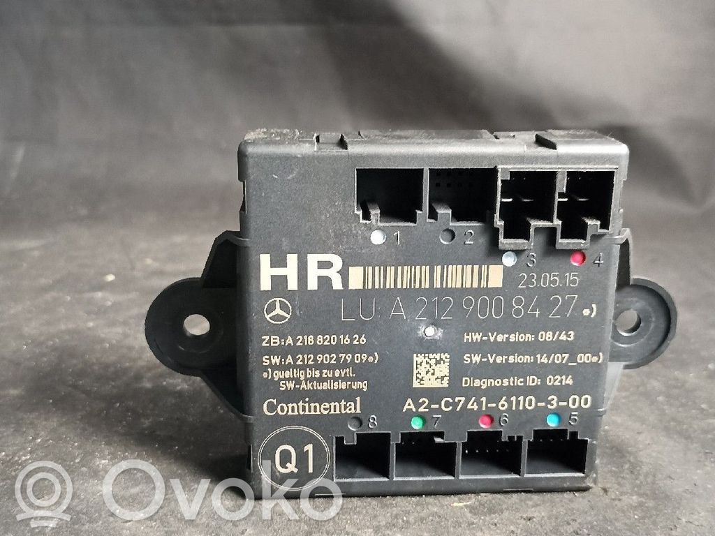 Unité de commande module de porte   2129008427,2129001327,2129004918,A2129001327,A2129004918,A2129008427,TRASDIREITO