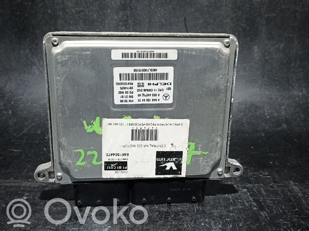 Mercedes-Benz C W204 Engine control unit/module 