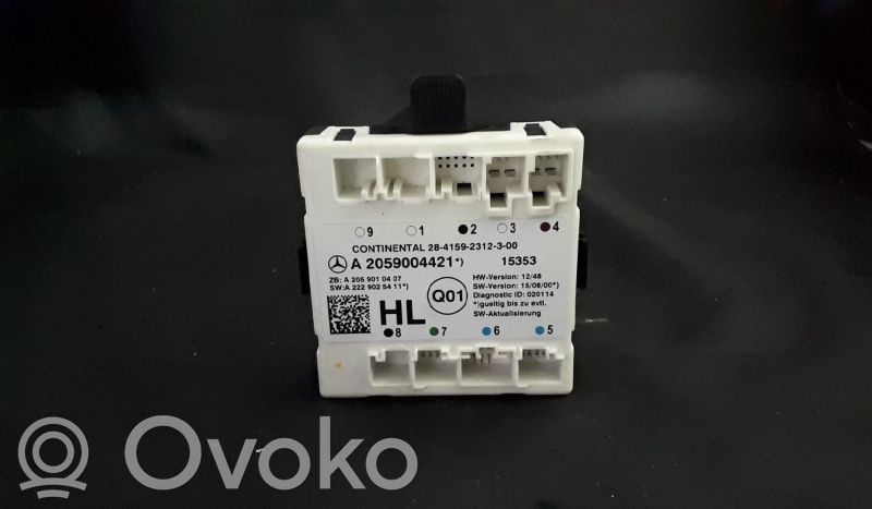 Mercedes-Benz C W205 Door control unit/module 