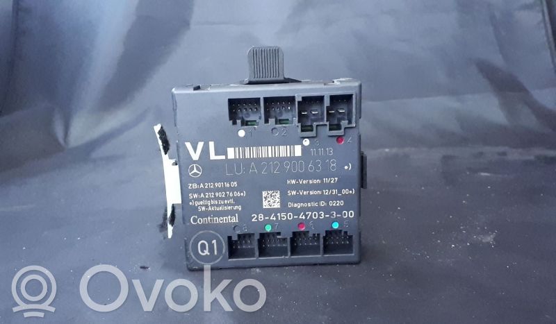 Unité de commande module de porte   2129006318,A2129006318,FRENTEESQUERDO