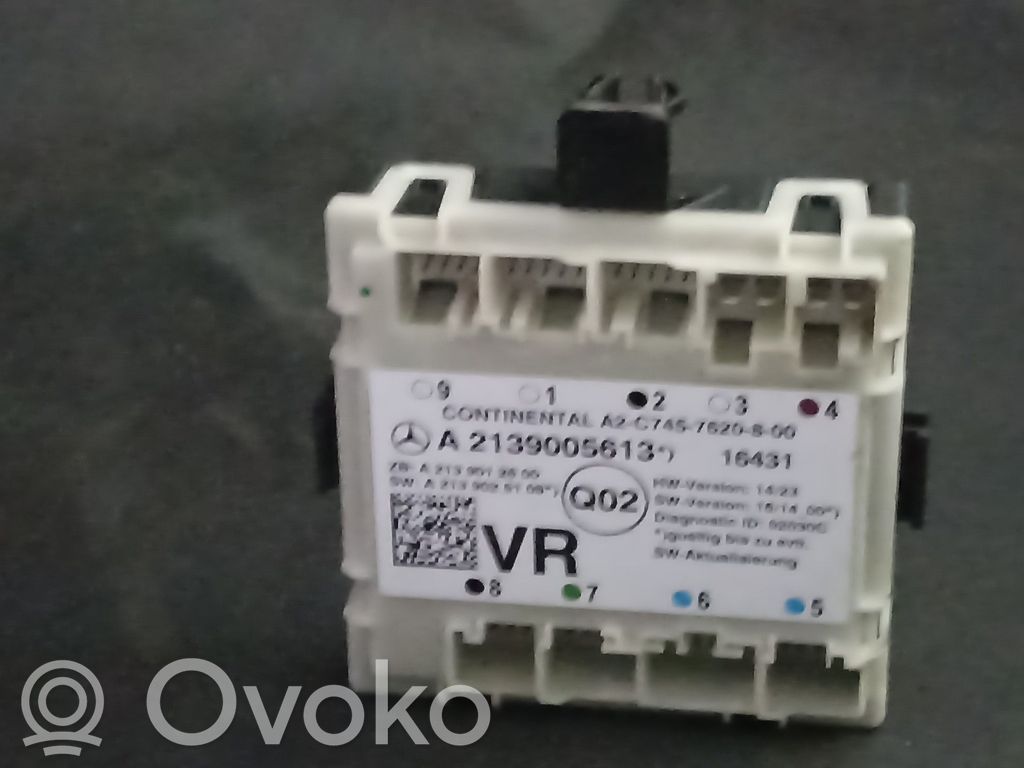 Mercedes-Benz E W213 Door control unit/module 