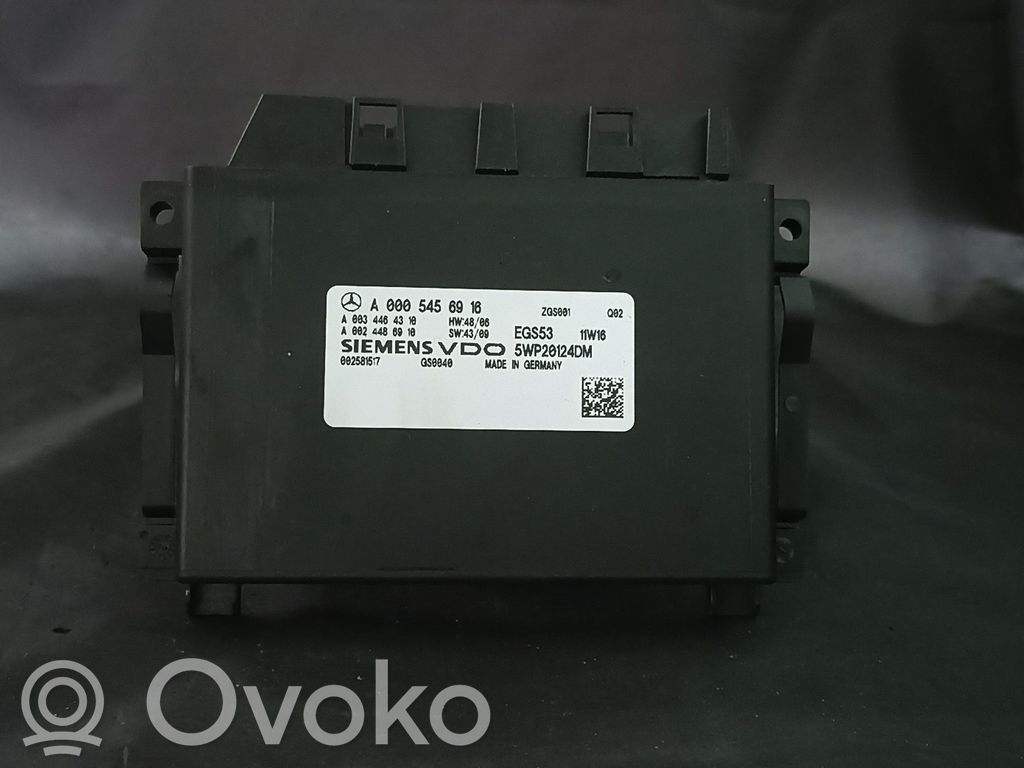 Mercedes-Benz E W212 Gearbox control unit/module 