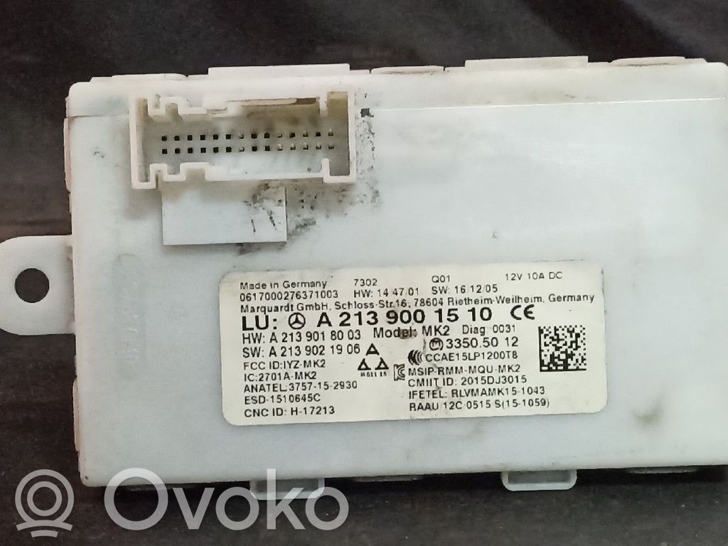 Door central lock control unit/module   2139001510,A2139001510,KEYLESSGO