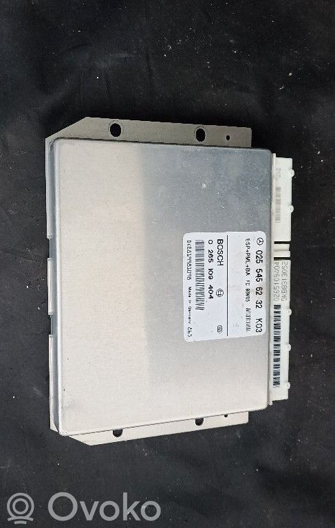 Mercedes-Benz E W210 ESP (stability system) control unit 