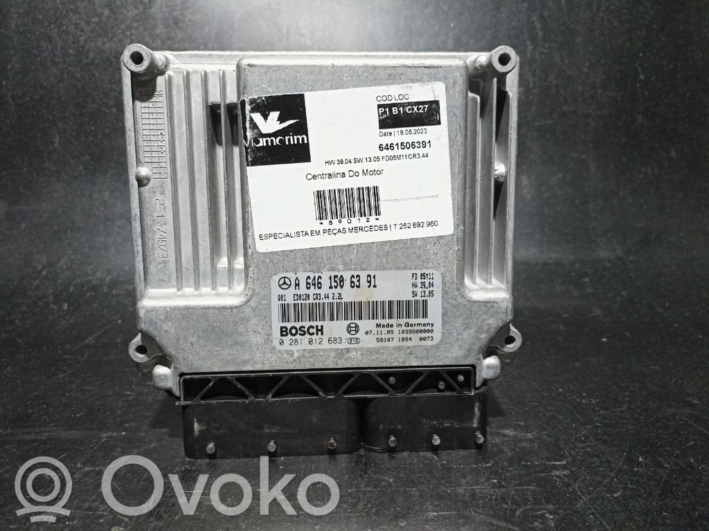 Engine control unit/module   6461506391,6461500491,6461502491,6461504379,6461506491,A6461500491,A6461502491,A6461504379,A6461506391,A6461506491,Q01ED0120CR344