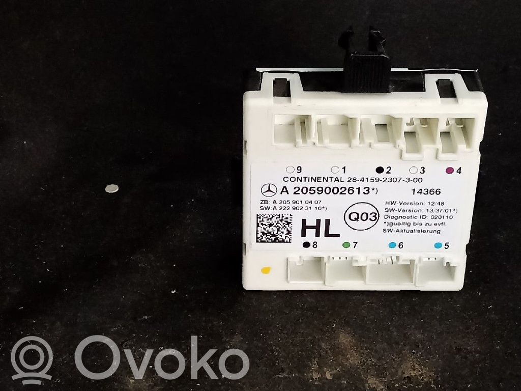 Mercedes-Benz C W205 Door control unit/module 