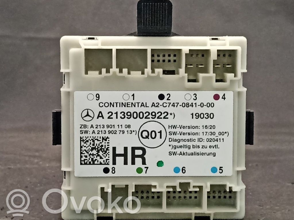 Mercedes-Benz C W205 Door control unit/module 