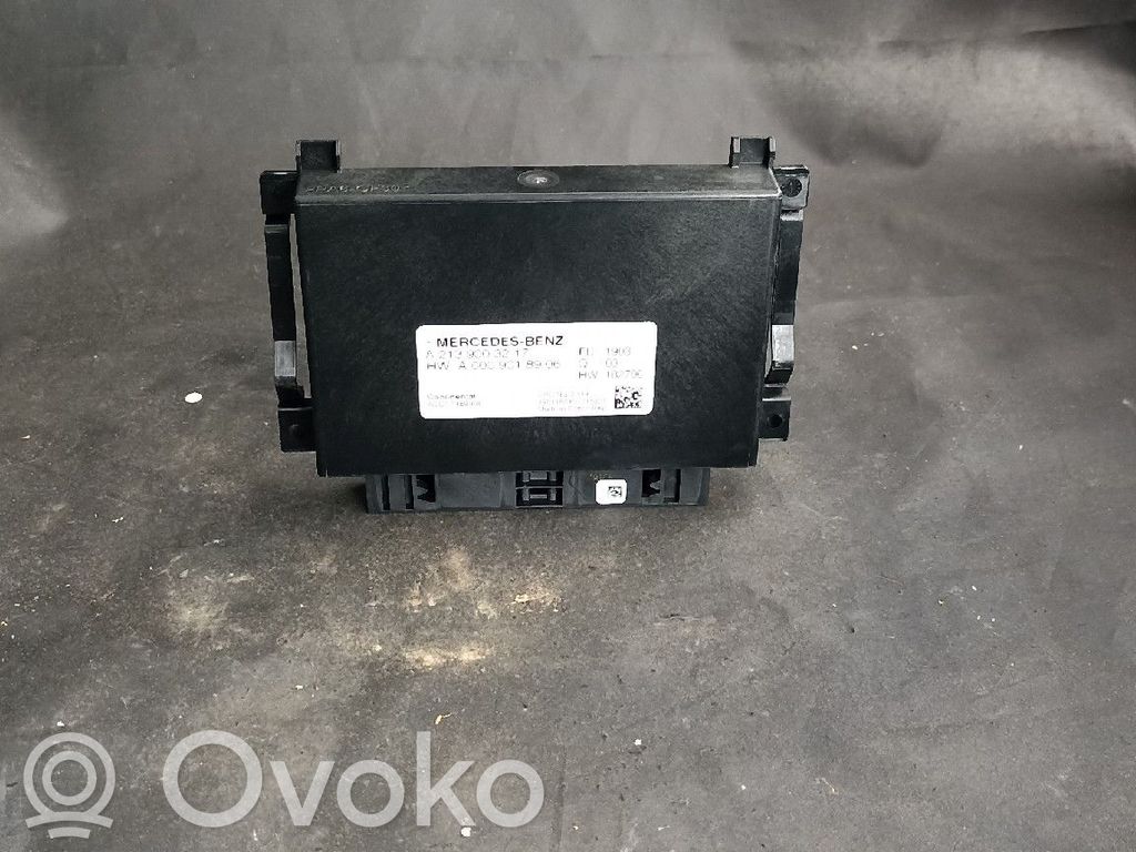 Autres unités de commande / modules   2139003217,A2139003217,POWERTRAIN