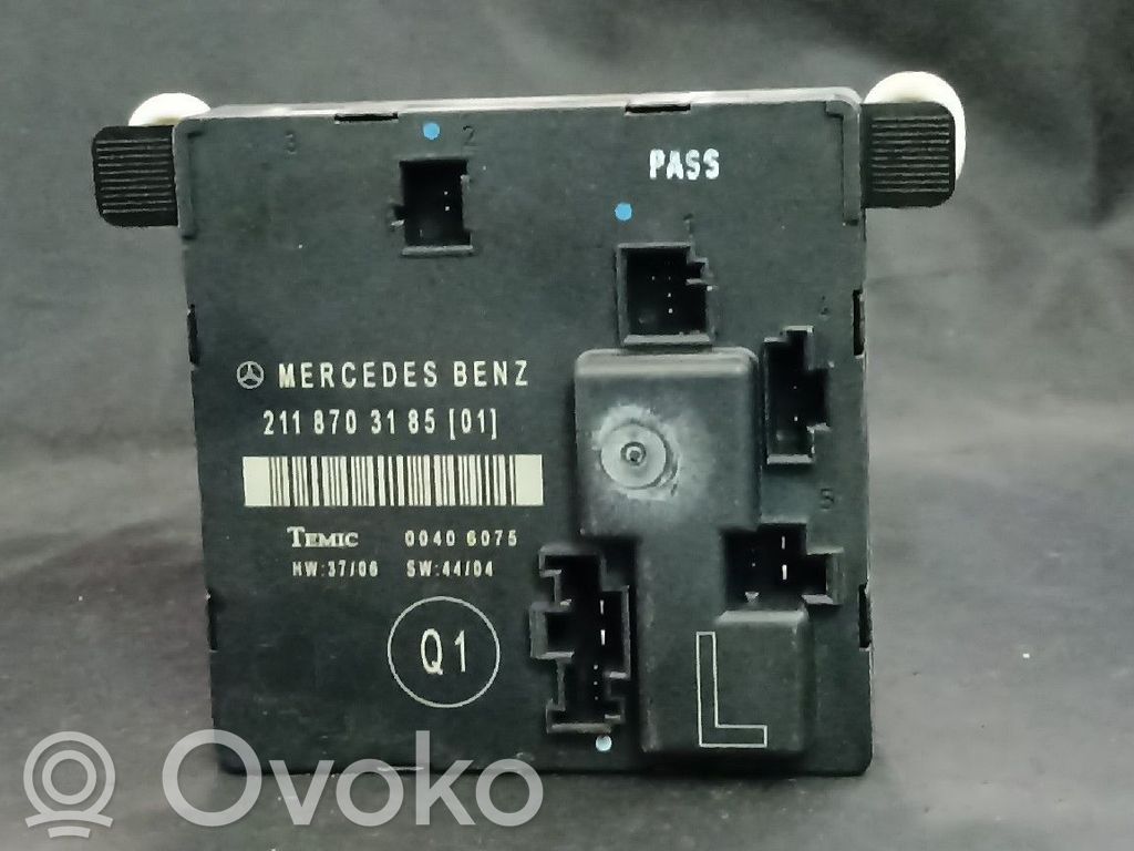 Door control unit/module   2118703185,A2118703185,TRASESQUERDO
