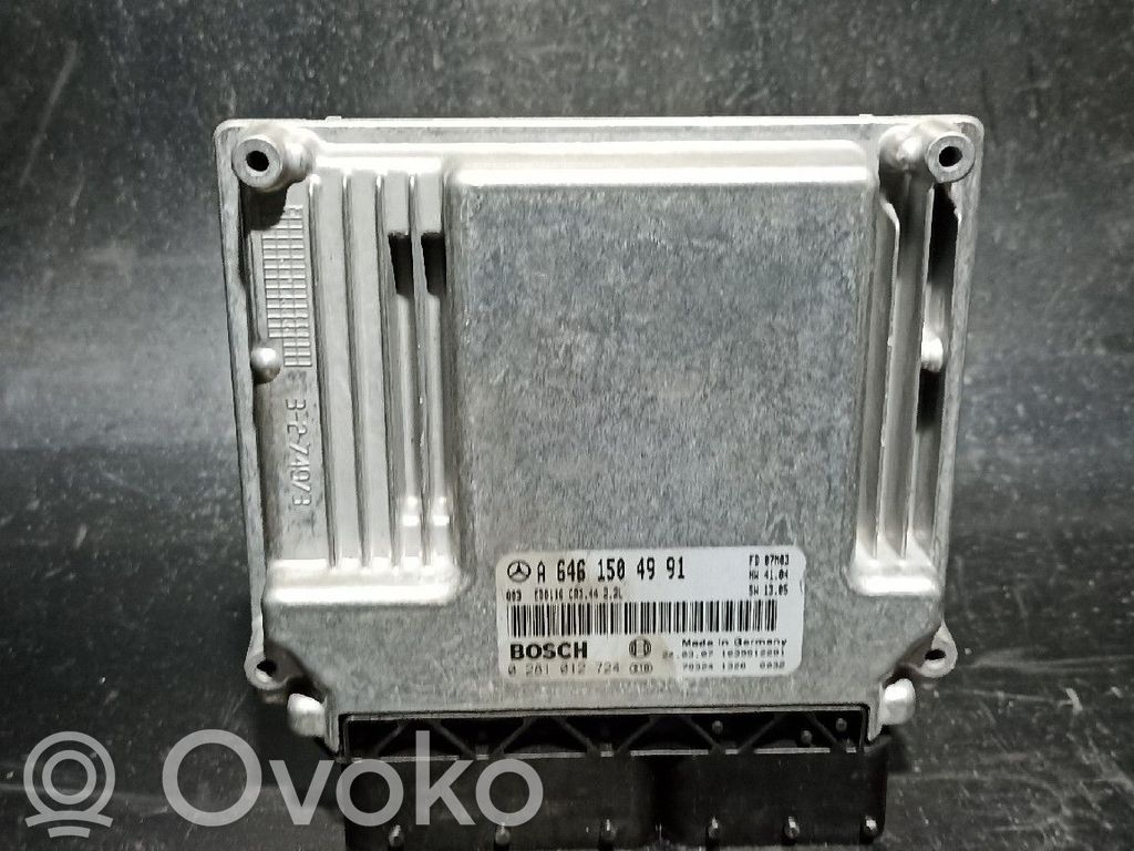 Mercedes-Benz C W203 Sterownik / Moduł ECU 