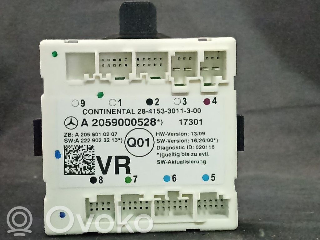 Mercedes-Benz C W205 Door control unit/module 