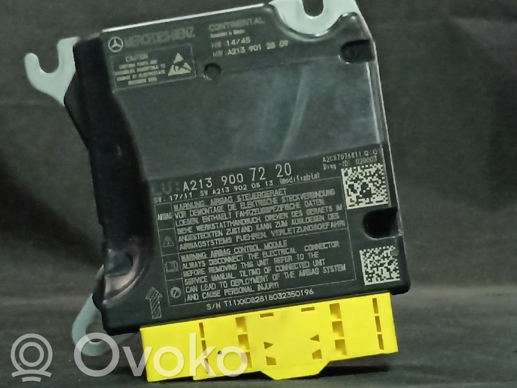Airbag control unit/module   2139007220,2139008828,A2139007220,A2139008828