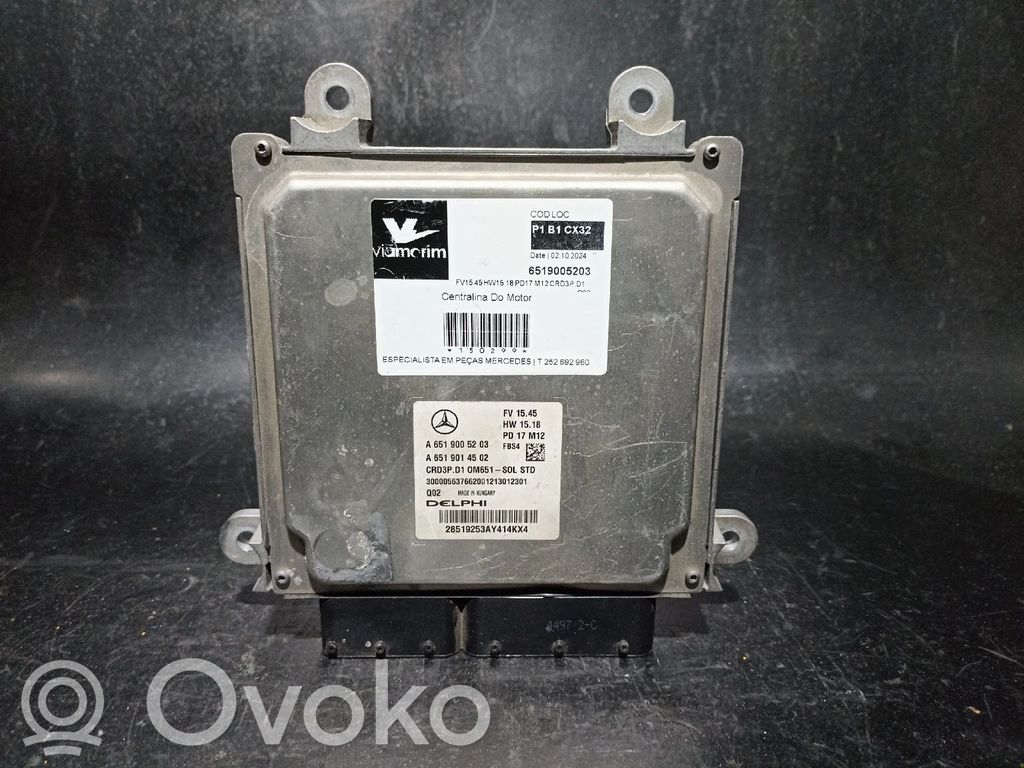 Mercedes-Benz C W205 Engine control unit/module 