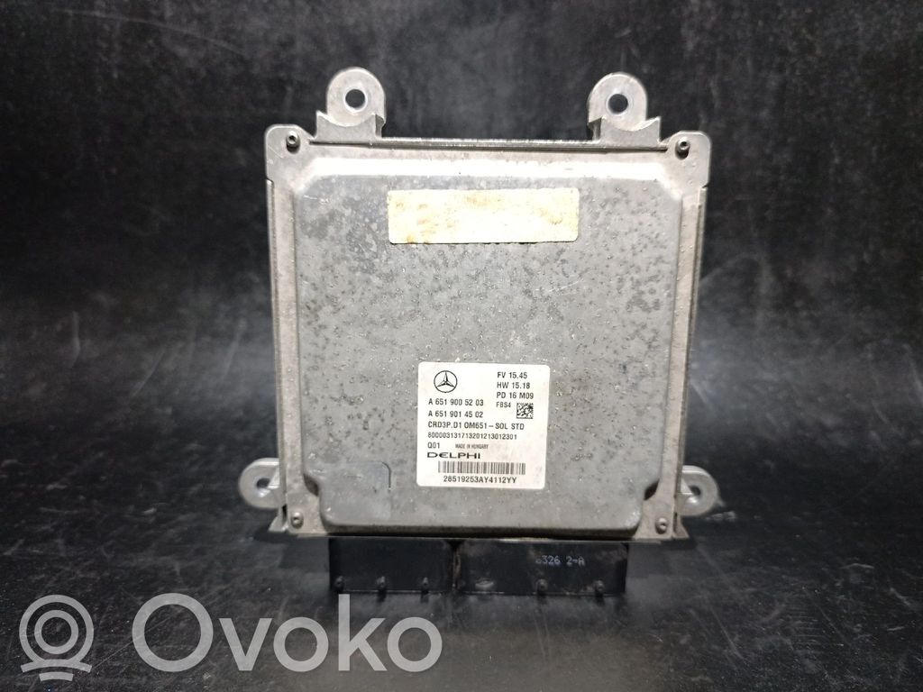 Mercedes-Benz C W205 Engine control unit/module 