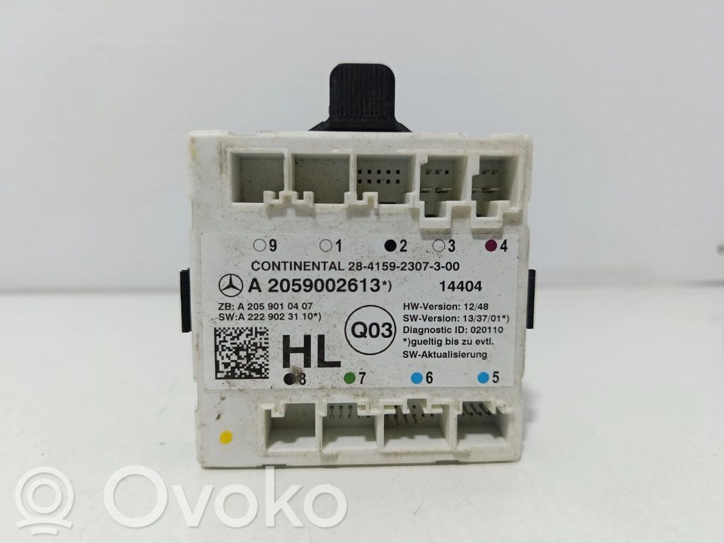 Mercedes-Benz C W205 Door control unit/module 