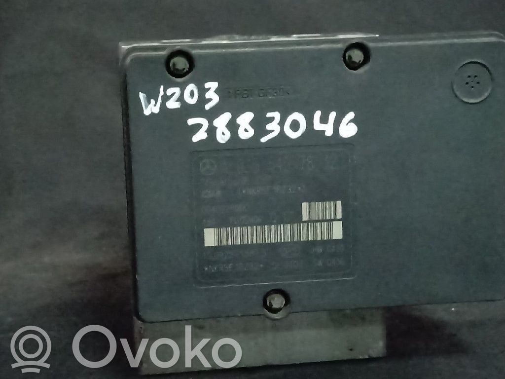Mercedes-Benz C W203 Bomba de ABS 