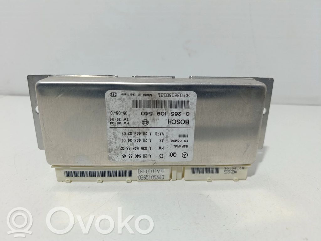 ESP (stability system) control unit   2115405845,2115406845,A2115405845,A2115406845