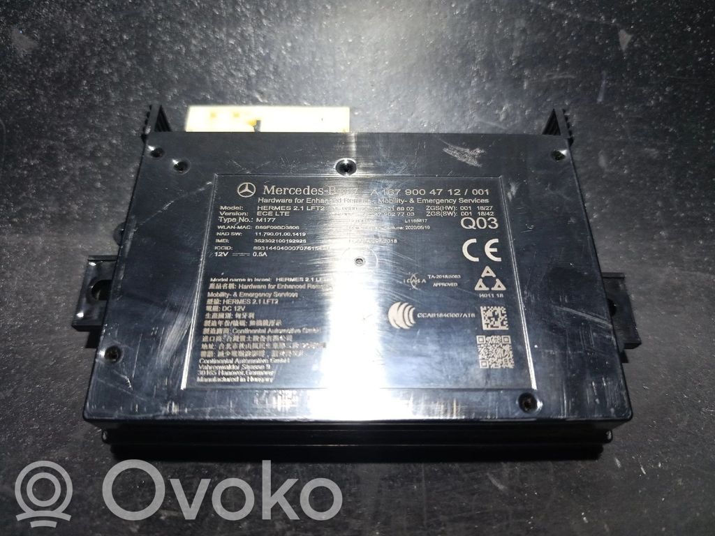 Autres unités de commande / modules   1679004712,2389008601,A1679004712,A2389008601,COMUNICACAO