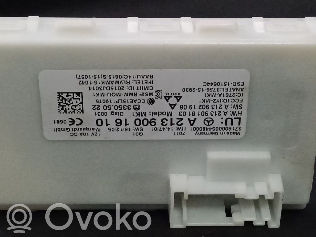 Door central lock control unit/module   2139001610,2229008021,A2139001610,A2229008021,KEYLESSGO