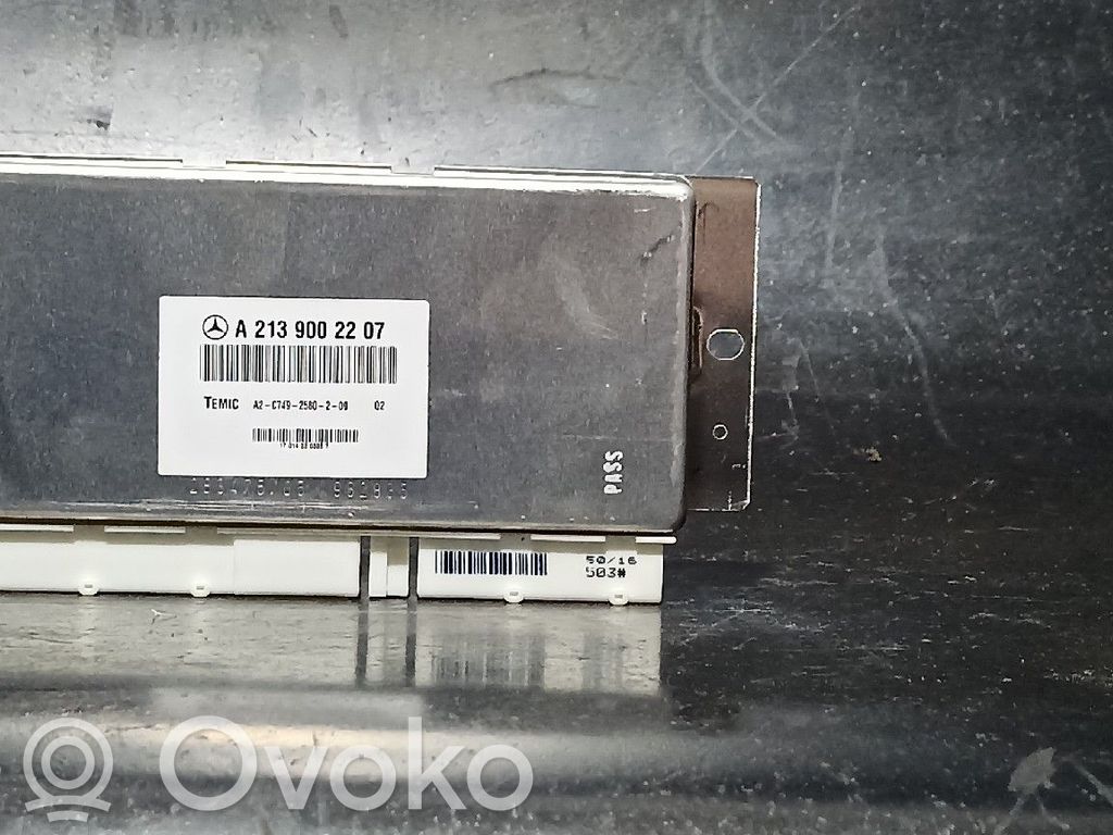 Mercedes-Benz E W213 Suspension control unit/module 