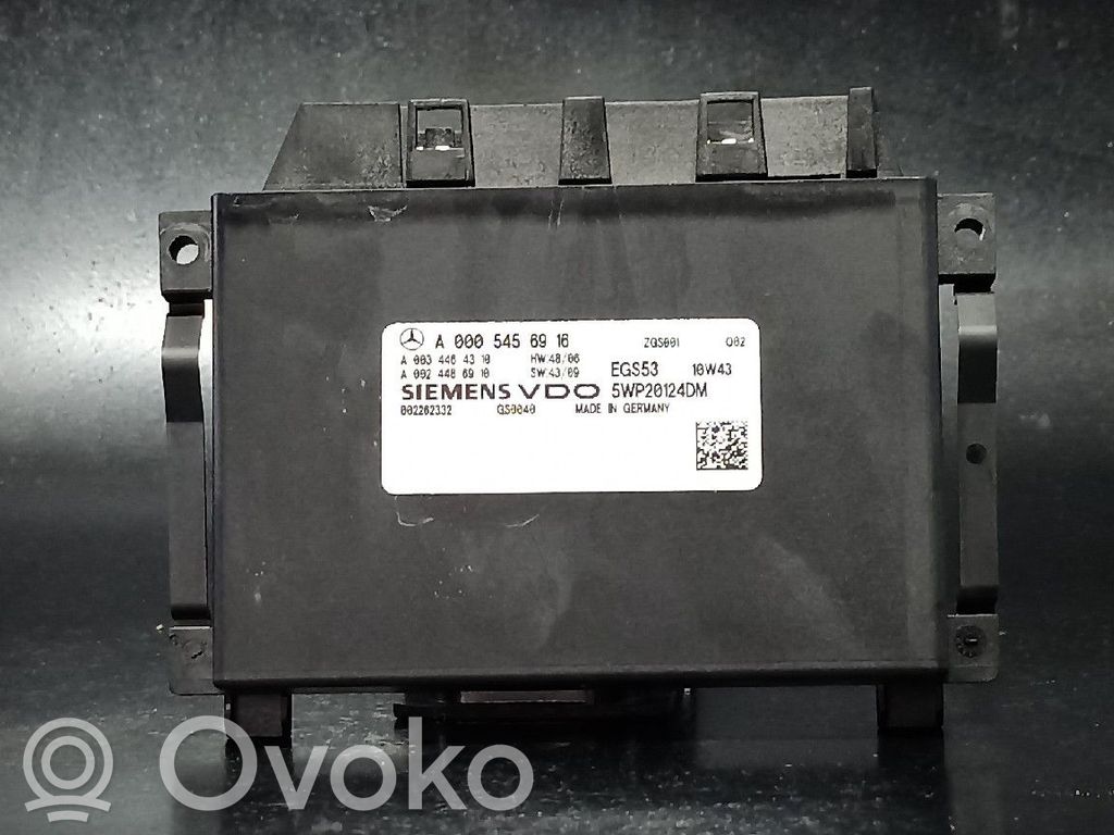 Mercedes-Benz E W212 Gearbox control unit/module 