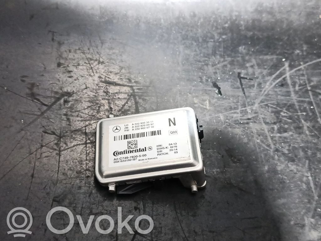 Windshield/windscreen camera   2229003011,A2229003011