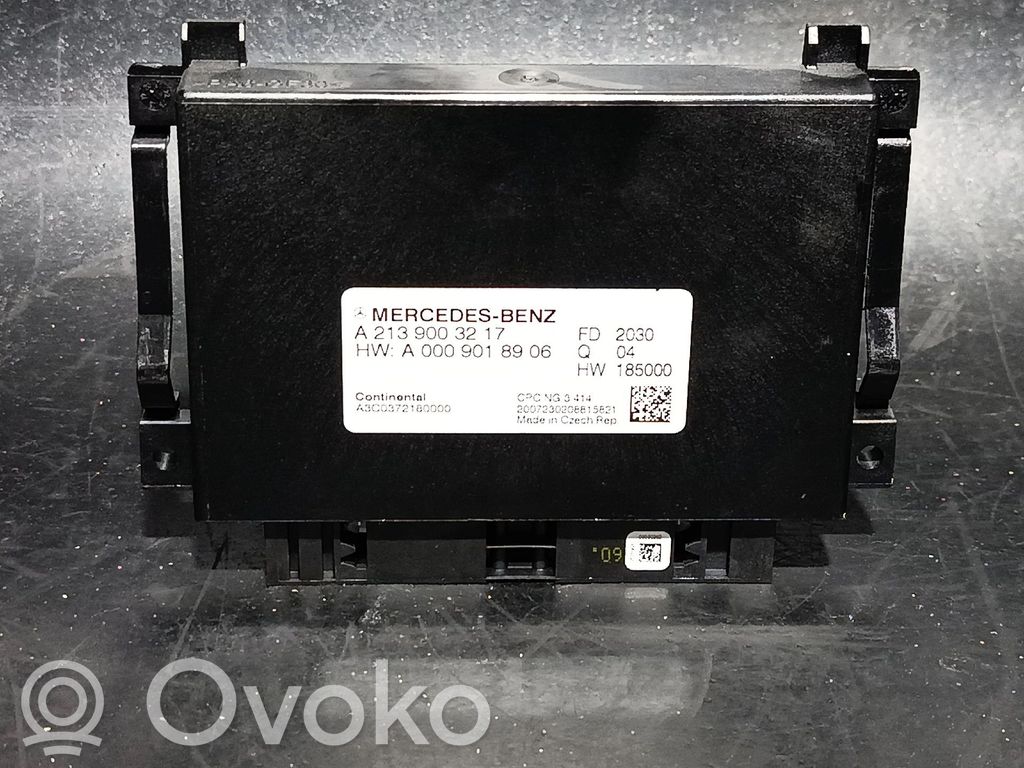 Mercedes-Benz C W205 Autres unités de commande / modules 