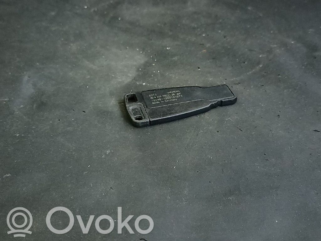 Virta-avain/kortti   2207661106,A2207661106