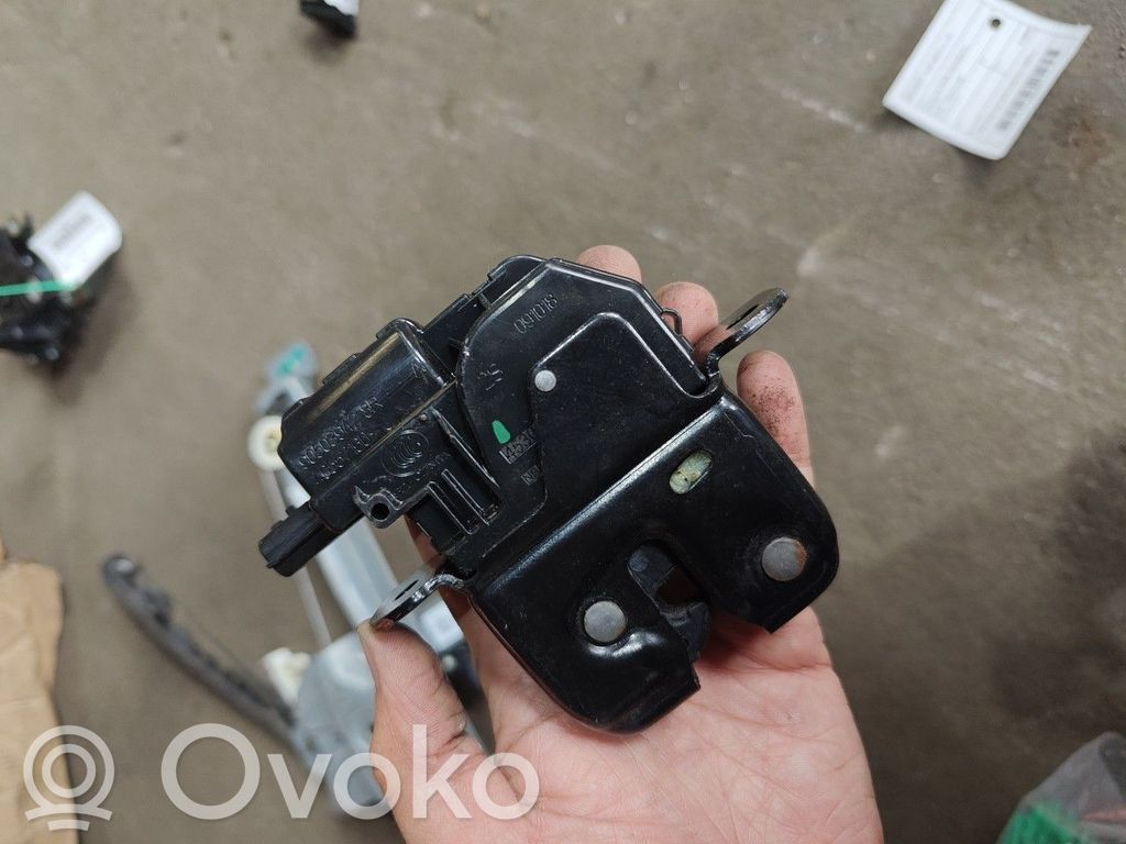 Renault Zoe Tailgate exterior lock 