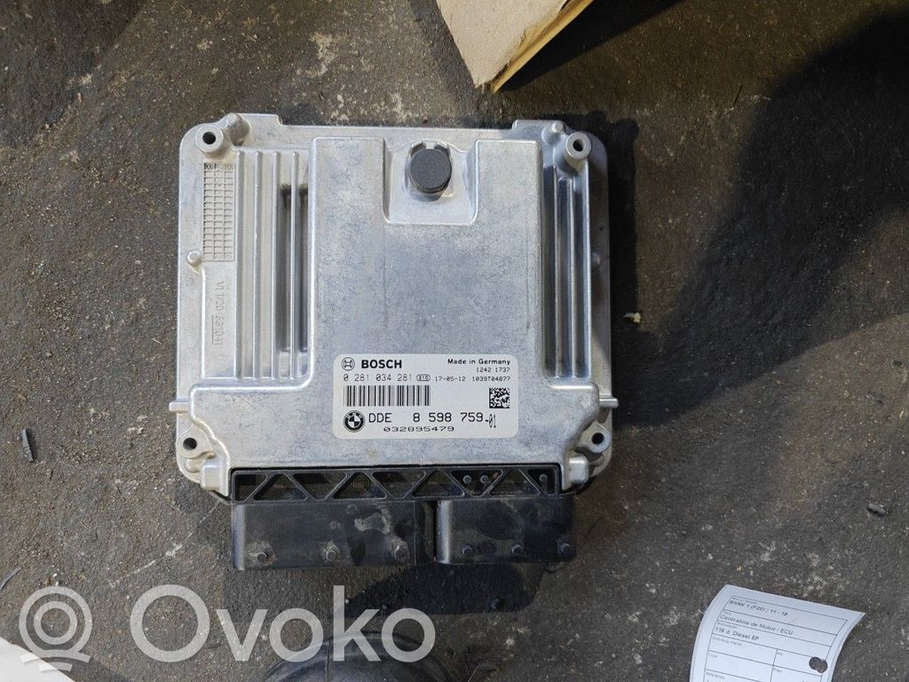 BMW 1 F20 F21 Sterownik / Moduł ECU 