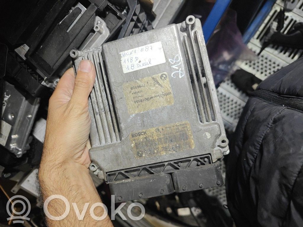 Dzinēja vadības bloks   7795844,0281011631BOSCH,7803372M47N2,7808124,E87118DE90E91318D