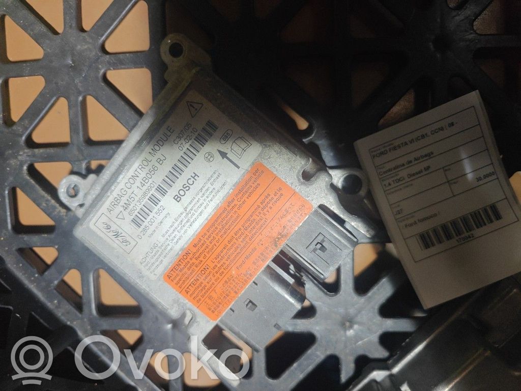 Airbag control unit/module   0285001552,BOSCH,FORDFOMOCO