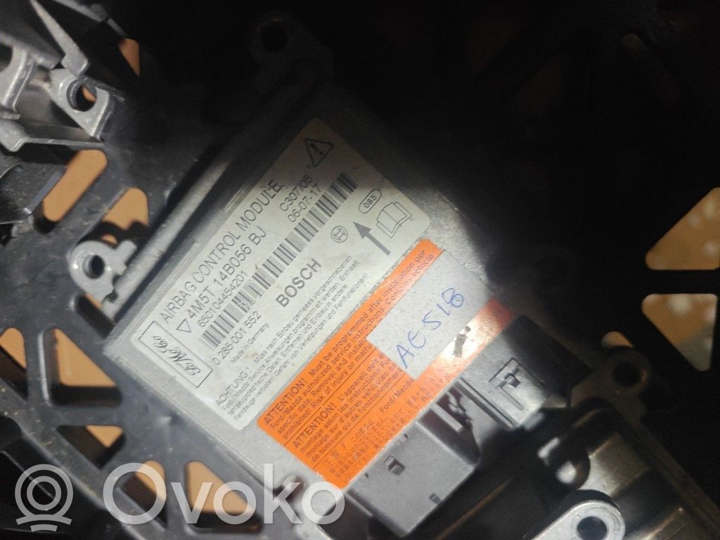 Airbag control unit/module   0285001552,BOSCH,FORDFOMOCO