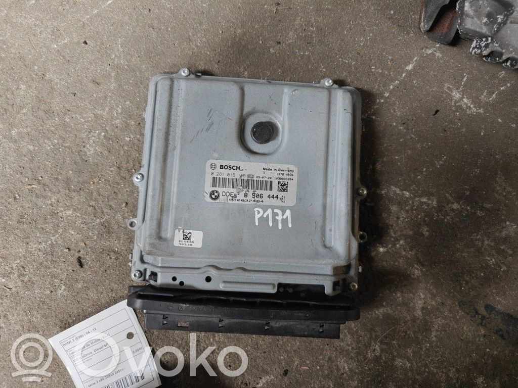Engine control unit/module   DDE,0281016119,8506444,BOSCH,COMTOQUE