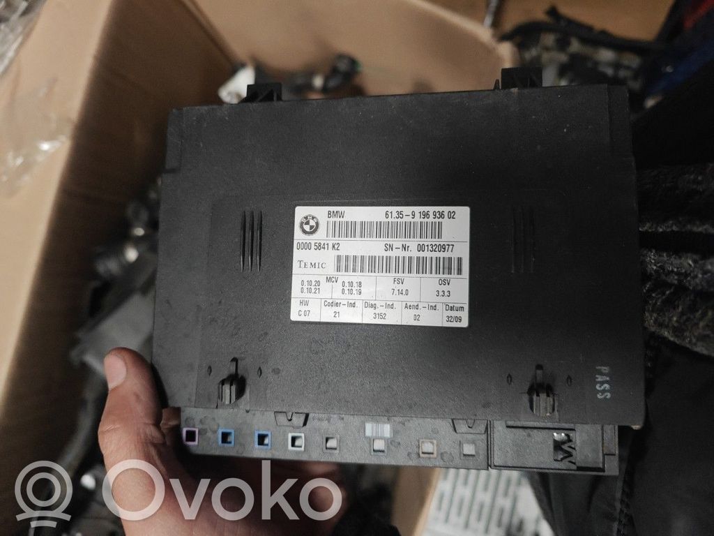 Sēdekļa vadības modulis   6135919693602,E81E82E87E88