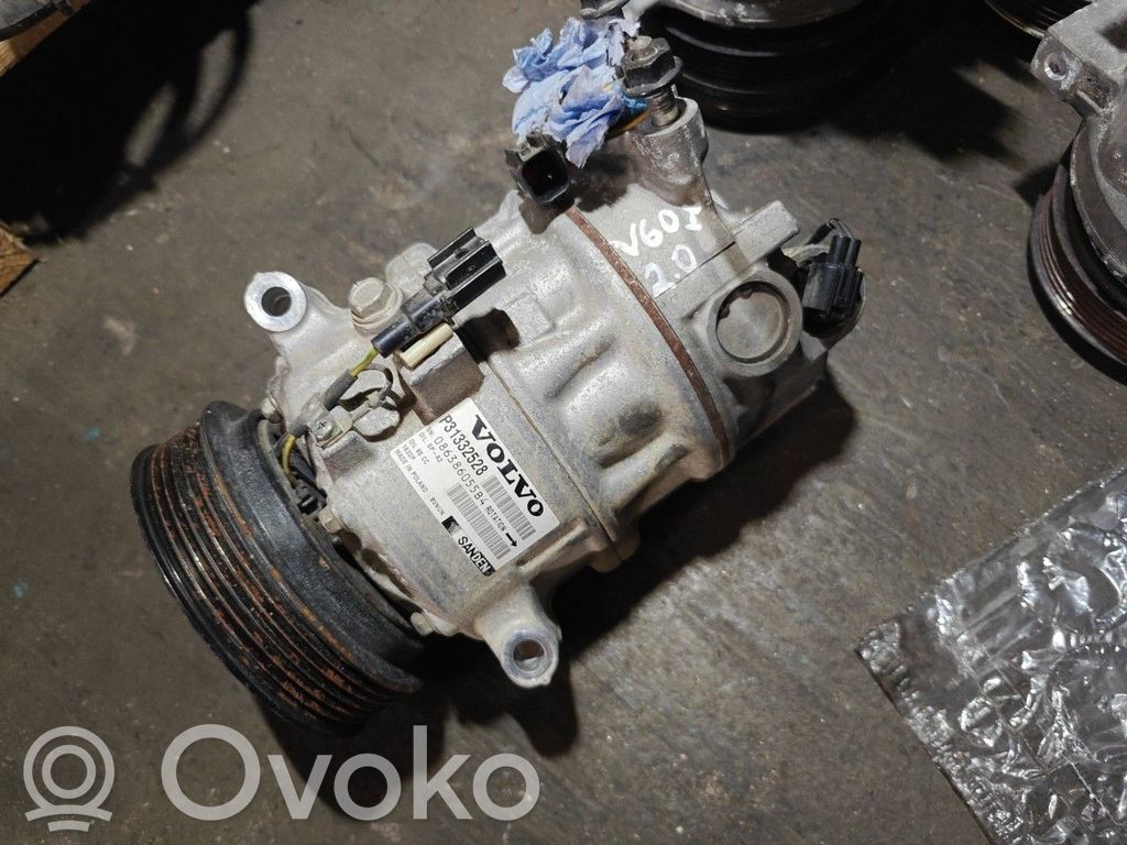 Compresseur de climatisation   P31332528SANDEN,SANDEN,VOLVOV60GASOLEO