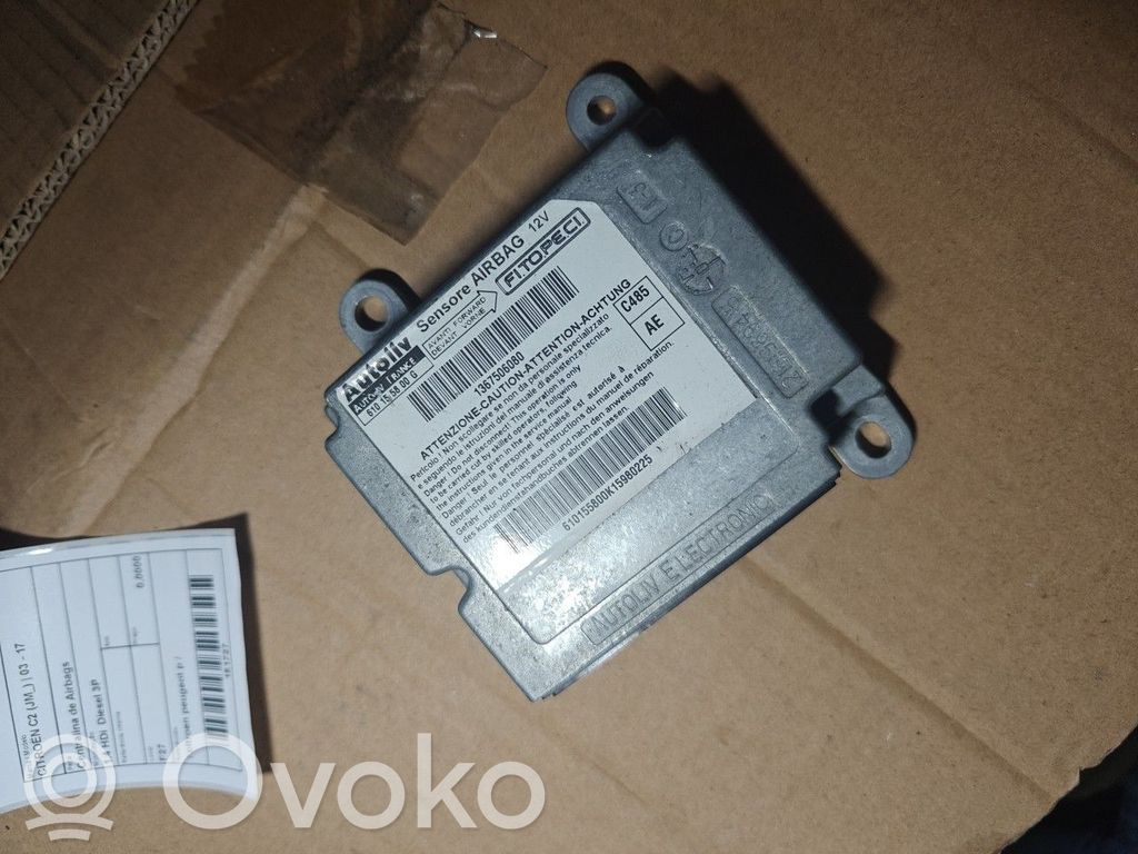 Airbag control unit/module   1367506080,CITROENPEUGEOTP