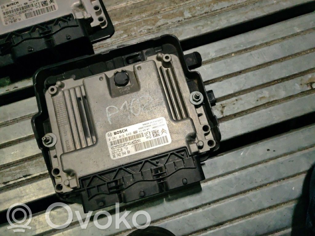 Citroen C3 Engine control unit/module 