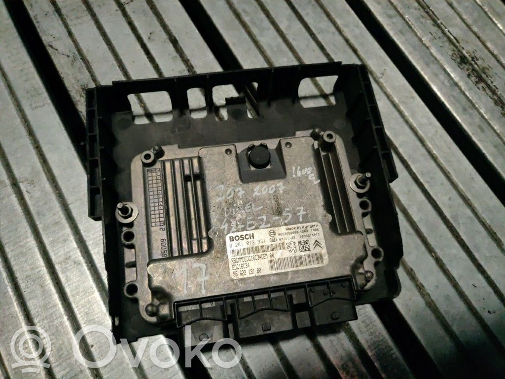 Peugeot 207 Engine control unit/module 
