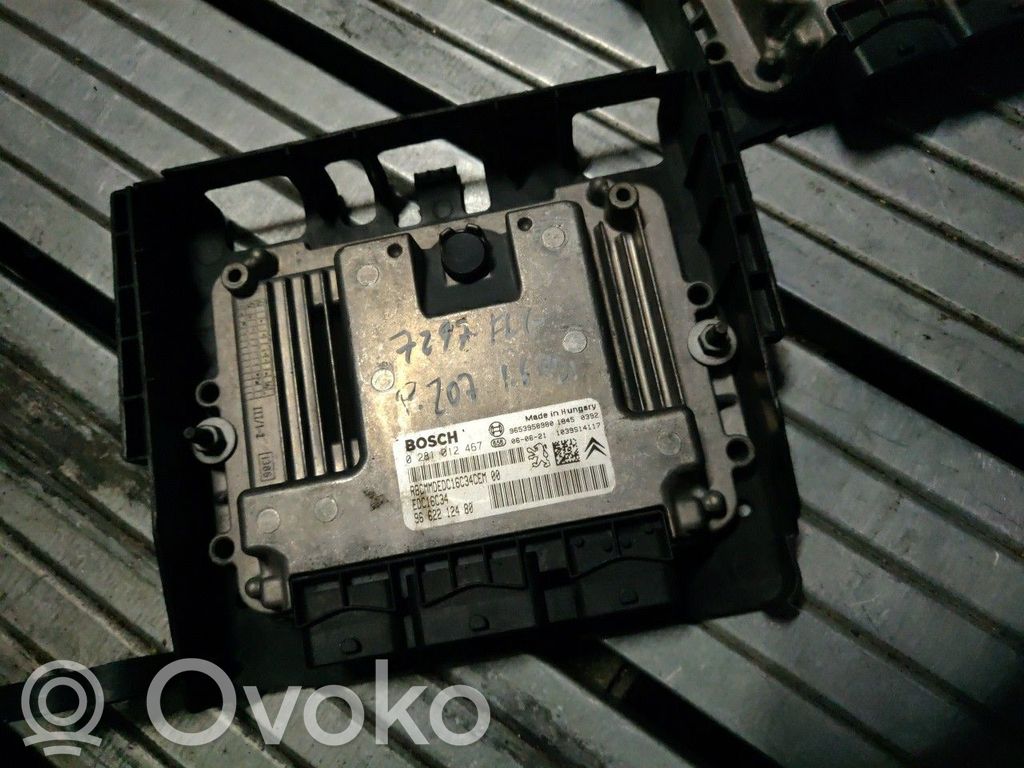 Peugeot 207 Engine control unit/module 