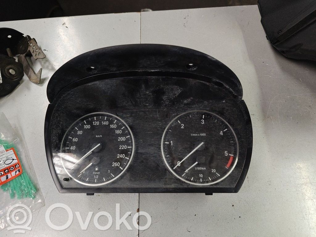 BMW 3 E90 E91 Vitezometru (grup de instrumente) 
