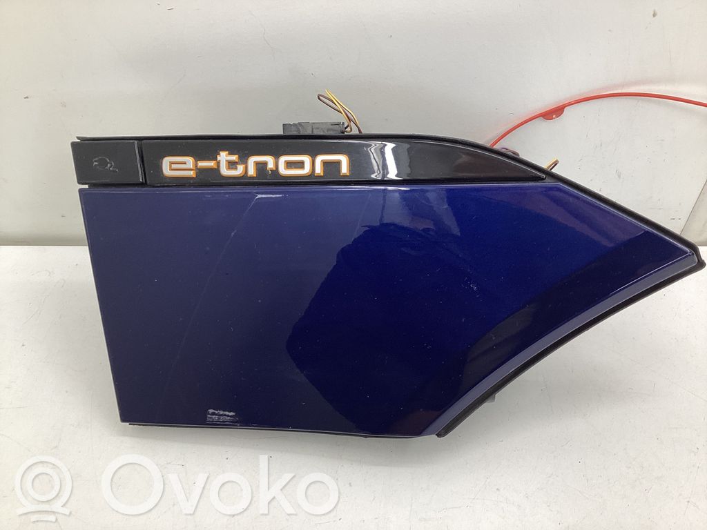Audi e-tron Electric car charge socket cover 