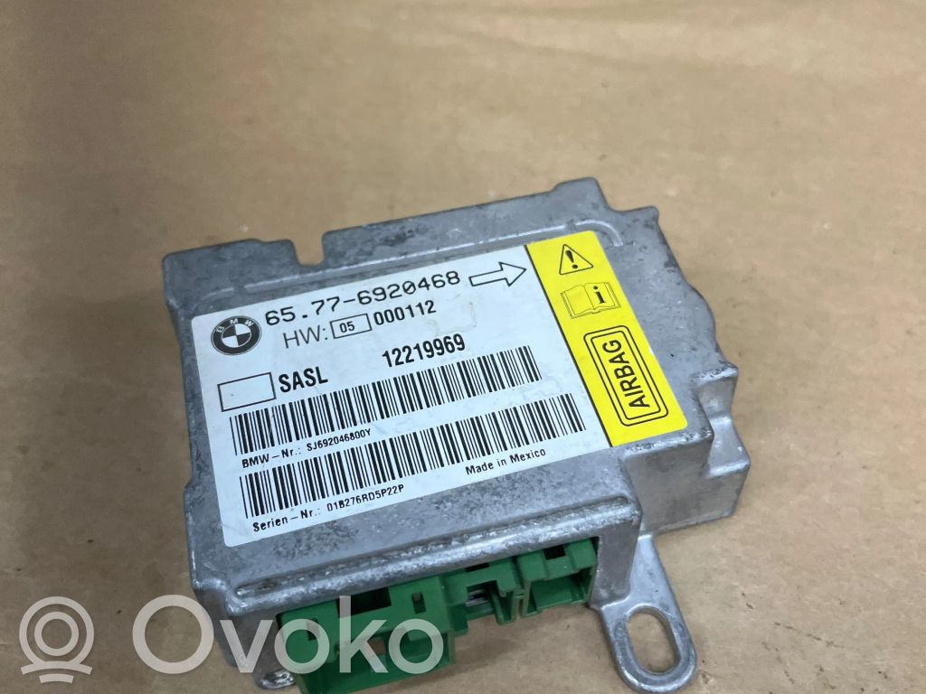 Airbag control unit/module   12219969,65776920468,6920468