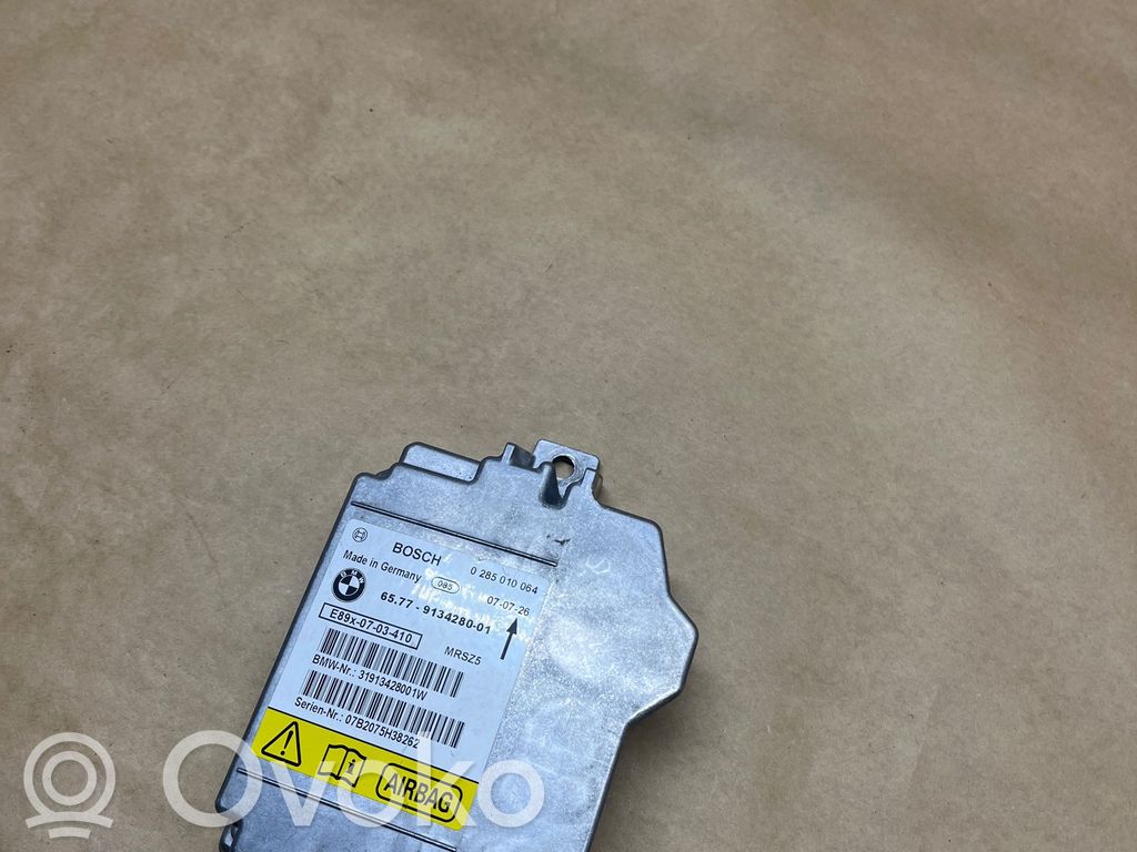 Airbag control unit/module   9134280,31913428001W,0285010064