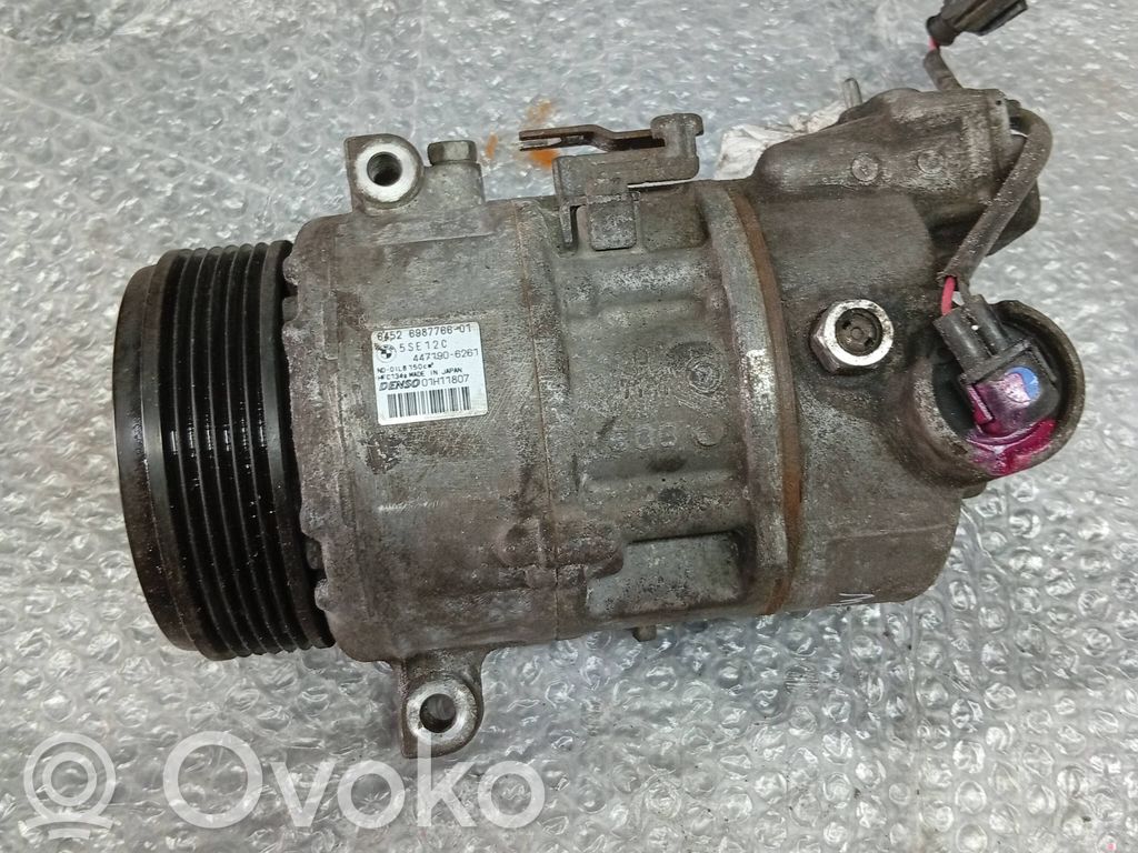 Ilmastointilaitteen kompressorin pumppu (A/C)   6987766,4471906261