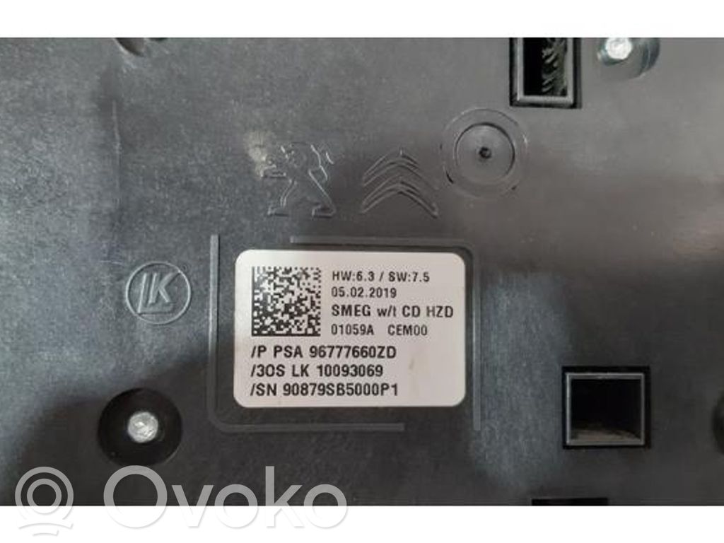 Peugeot 308 Altri interruttori/pulsanti/cambi